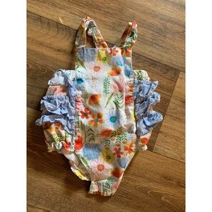 Floral Bubble Romper